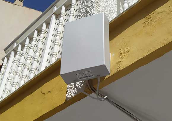 Antena exterior router 4G de Telefónica