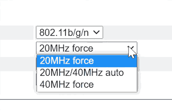 802.11 b/g/n de 40 Mhz en el blucastle de Movistar